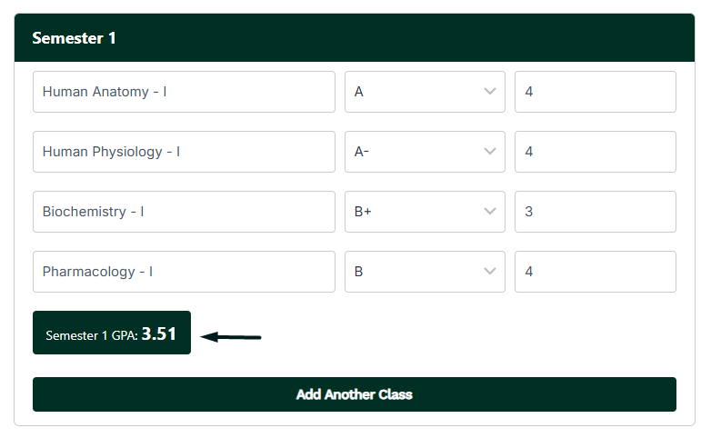 See GPA Instantly - Step 3